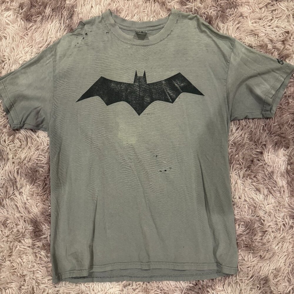 Vintage Distressed/Ripped Batman T-Shirt